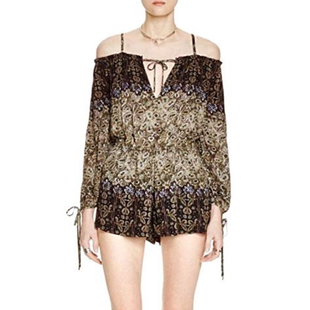 Free People So Divine One Piece Romper NWT‎
